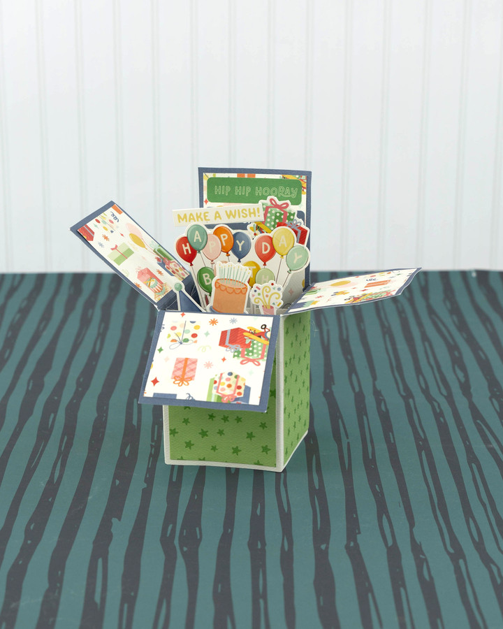 They Say It's Your Birthday Box Card Digital Instructions