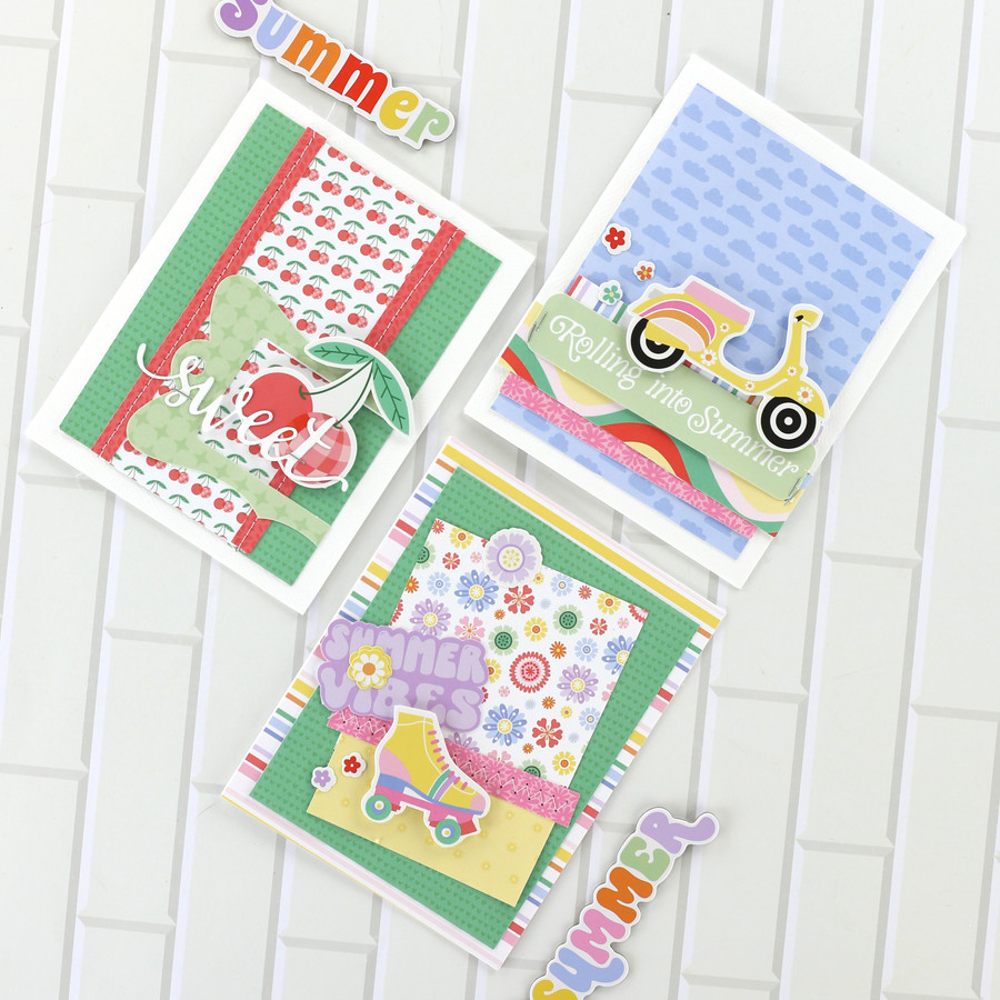 Our Groovy Summer Cards Digital Instructions