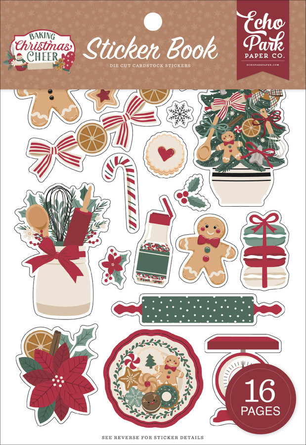 Baking Christmas Cheer Sticker Book