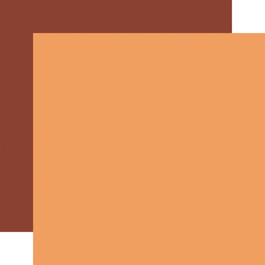 Feels Like Fall: Lt. Orange / Red 12x12 Coordinating Solid Paper