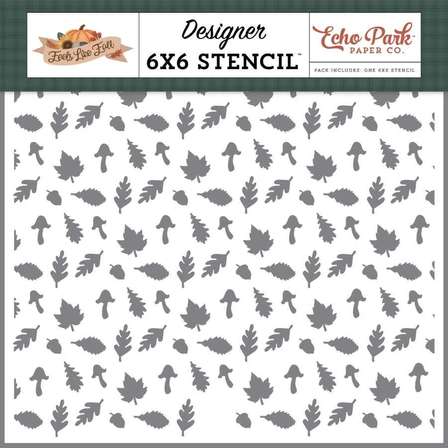 Feels Like Fall: Autumn Scatter Stencil