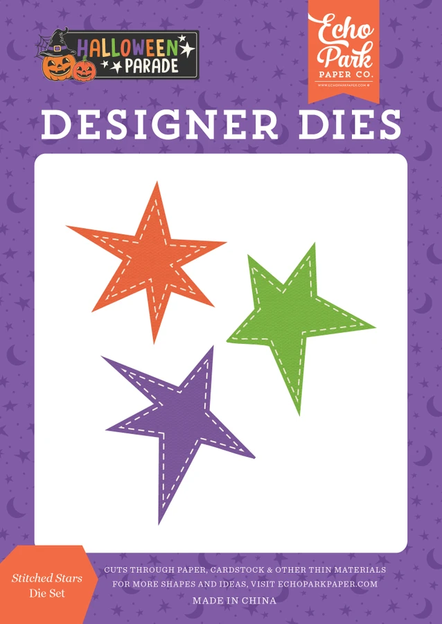 Halloween Parade: Stitched Stars Medium Die Set