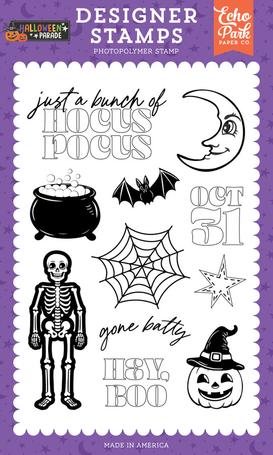 Halloween Parade: Gone Batty Stamp Set