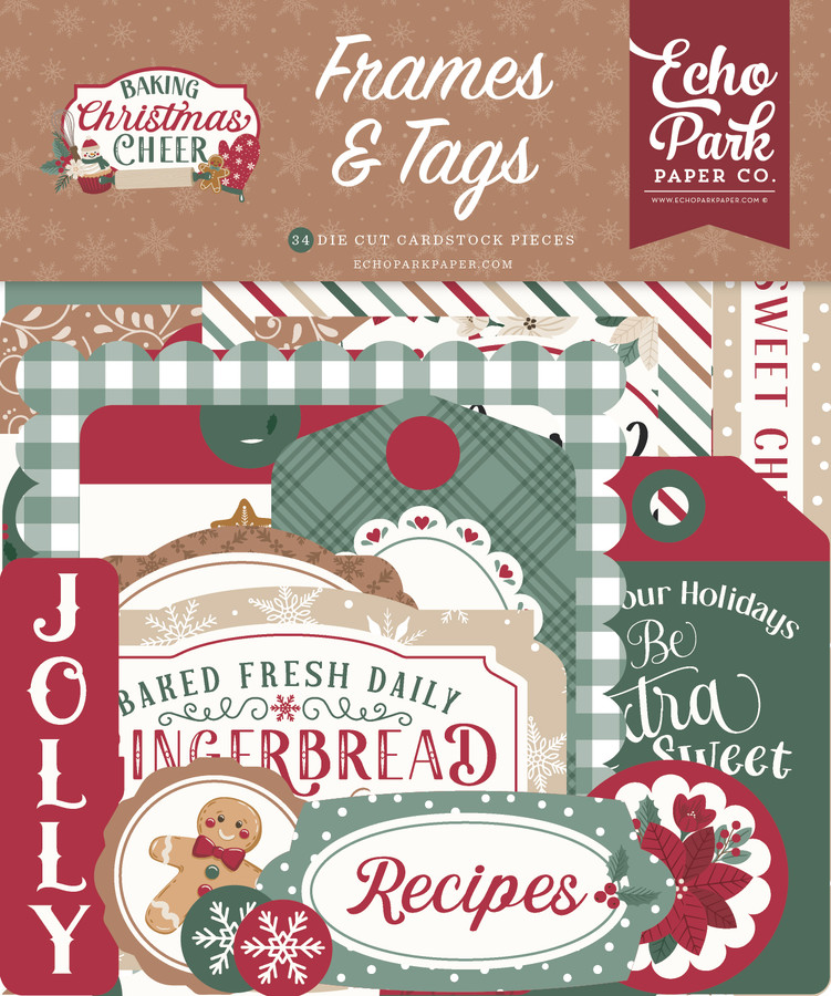 Baking Christmas Cheer Frames & Tags