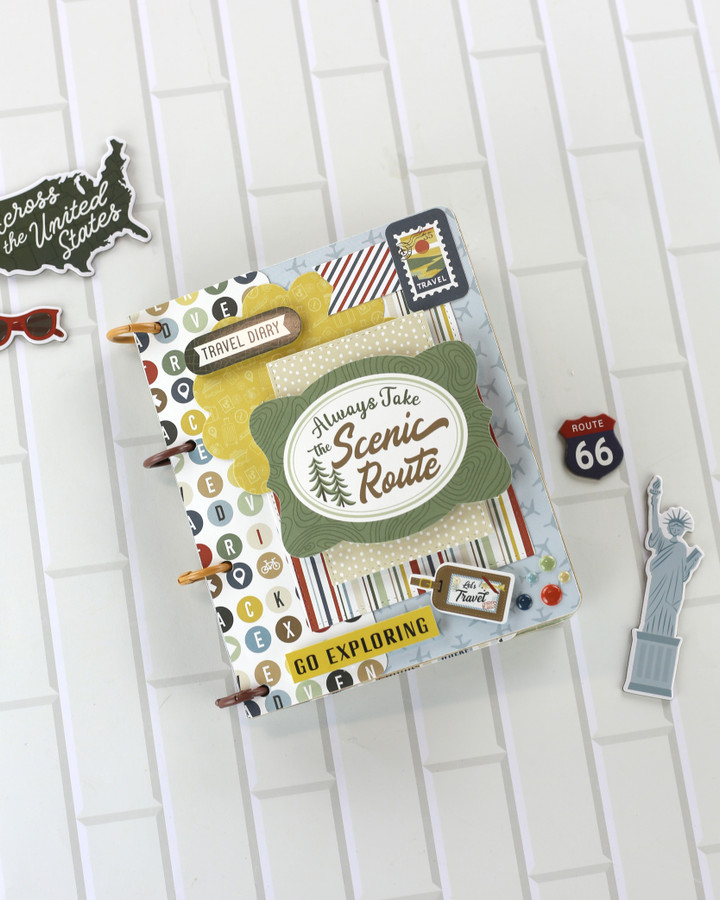 It's Time To Travel Mini Album Digital Instructions