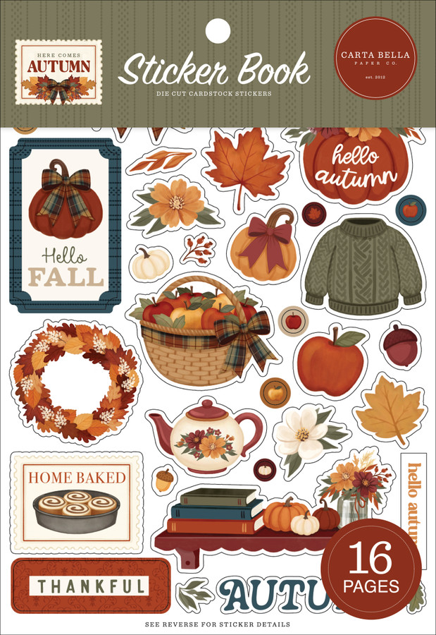 Here Comes Autumn Sticker Book
