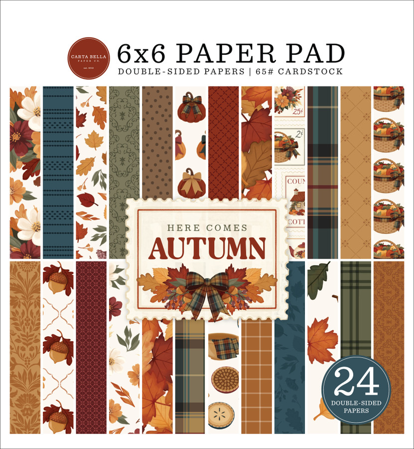 Here Comes Autumn 6x6 Paper Pad