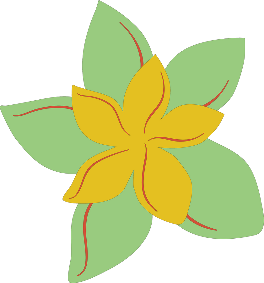 Hibiscus SVG Cut File