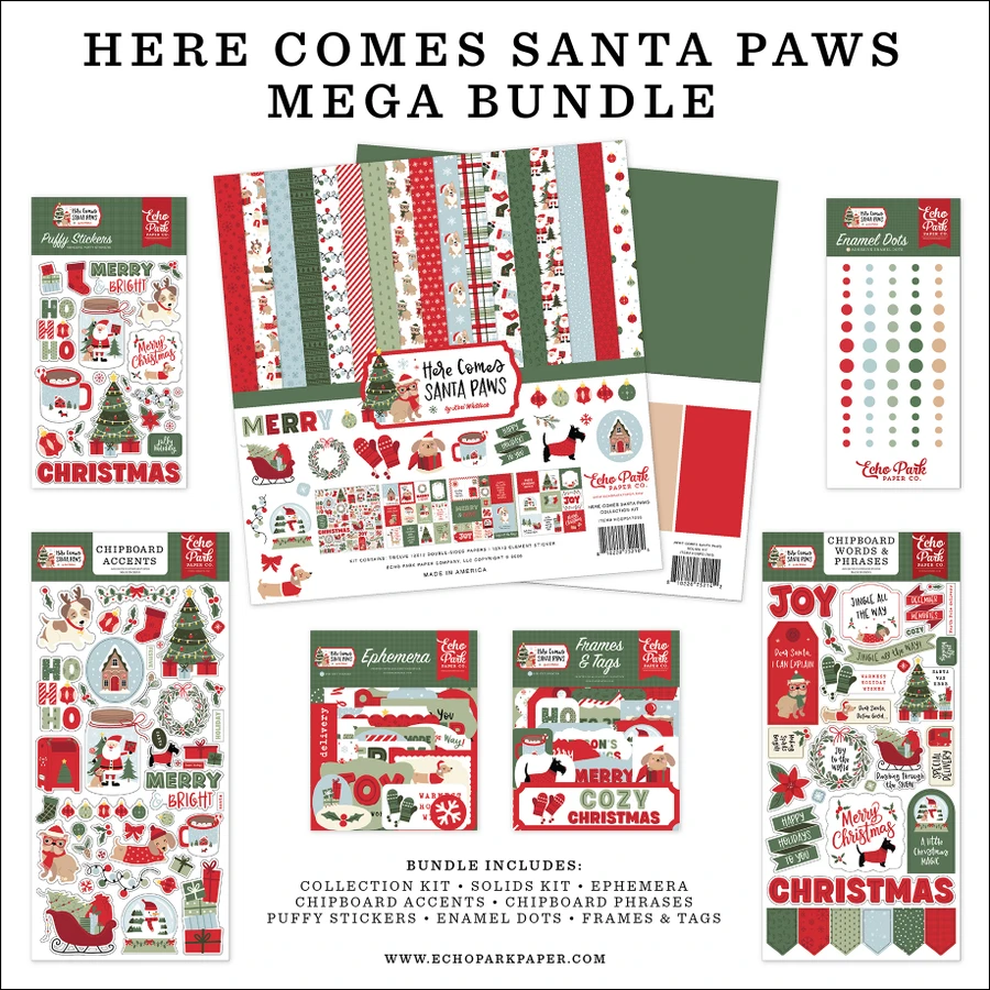 Here Comes Santa Paws Mega Bundle