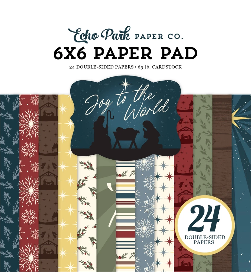 Joy To The World 6x6 Paper Pad