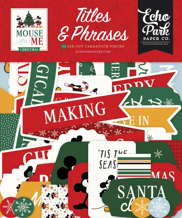 Mouse And Me Christmas Titles & Phrases
