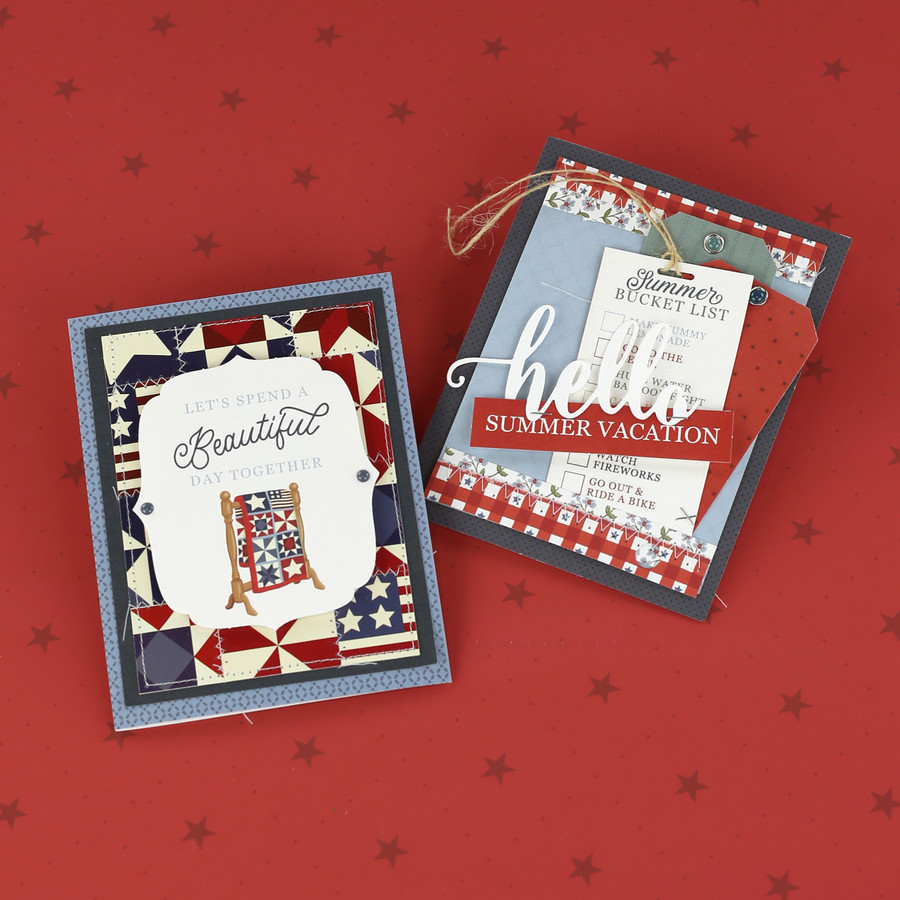 Americana Summer Card Duo Digital Instructions