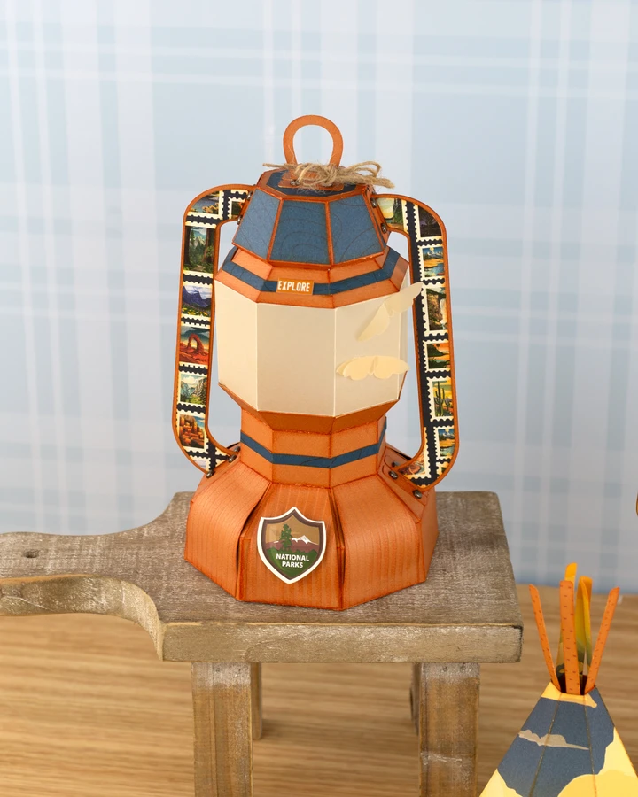 National Parks No. 2 3D Lantern Digital Instructions