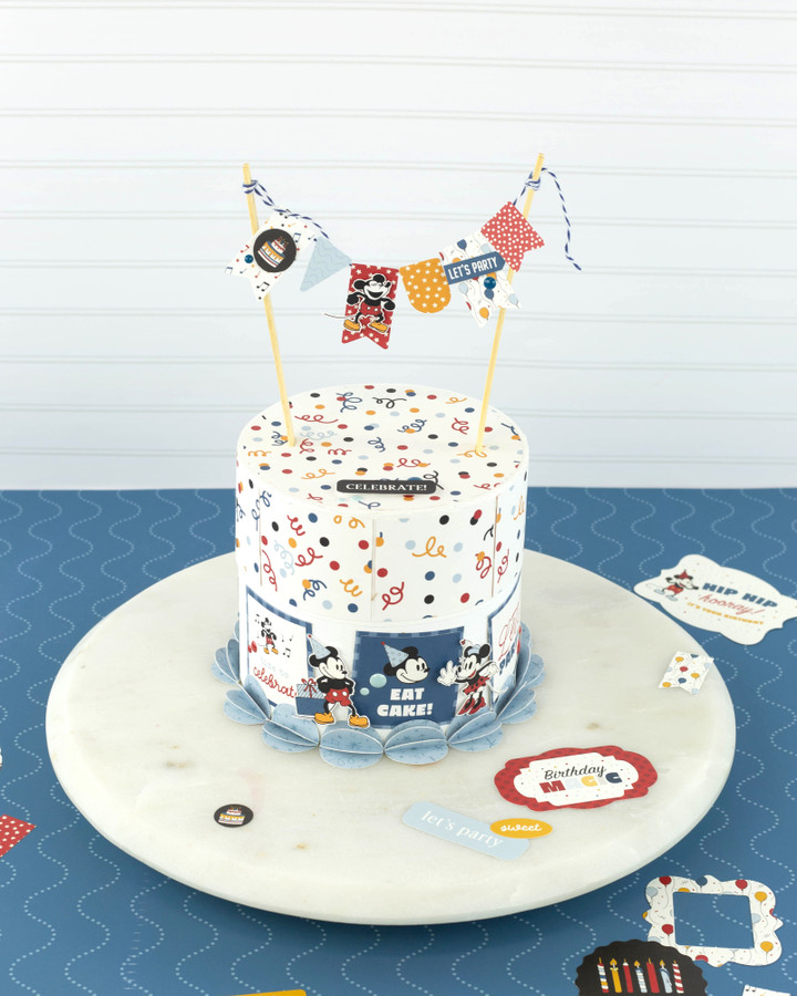 Mouse and Me Birthday Cake and Cake Toppers Digital Instructions