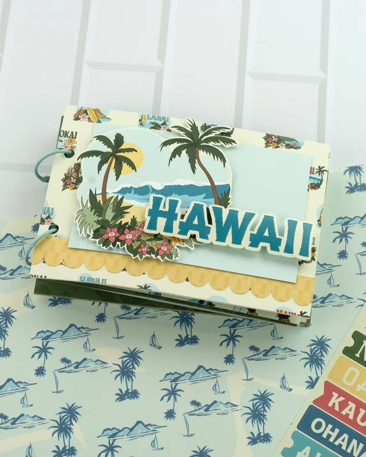 Hawaii Mini Album Digital Instructions