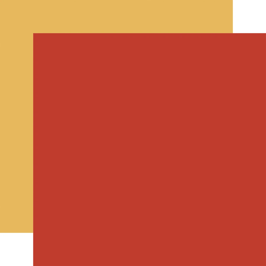 Welcome Home: Red / Yellow 12x12 Coordinating Solid Paper