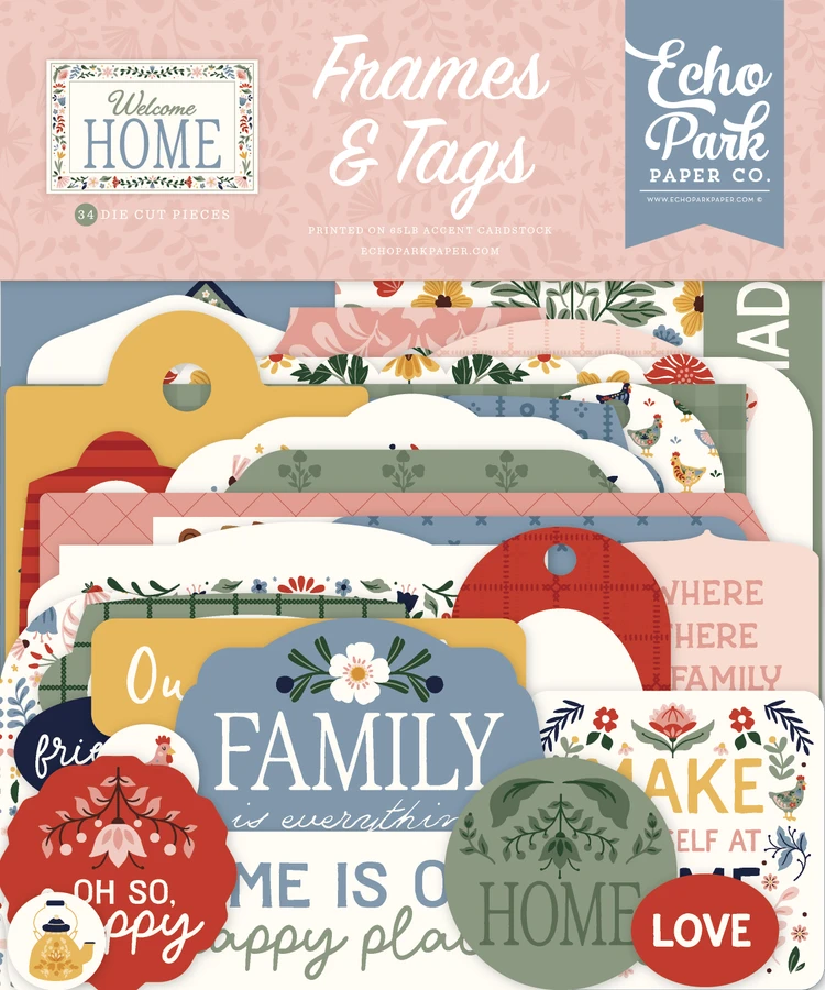 Welcome Home Frames & Tags