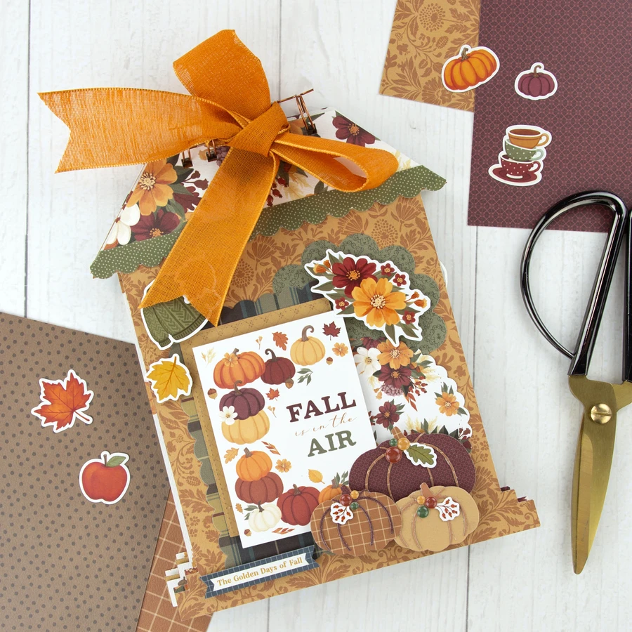 Here Comes Autumn Mini Album Digital Instructions