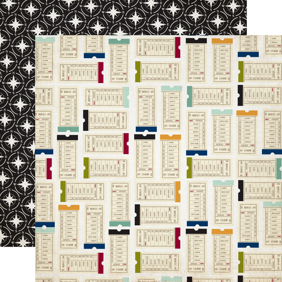 Getaway: Adventure 12x12 Patterned Paper