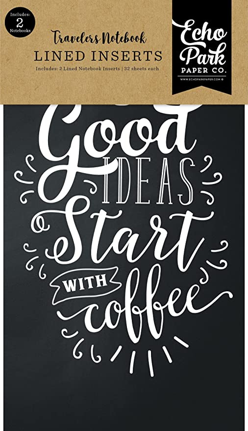 Coffee & Friends Travelers Notebook Insert - Lined
