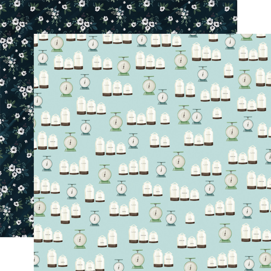 Home Again: Canisters 12x12 Patterned Paper