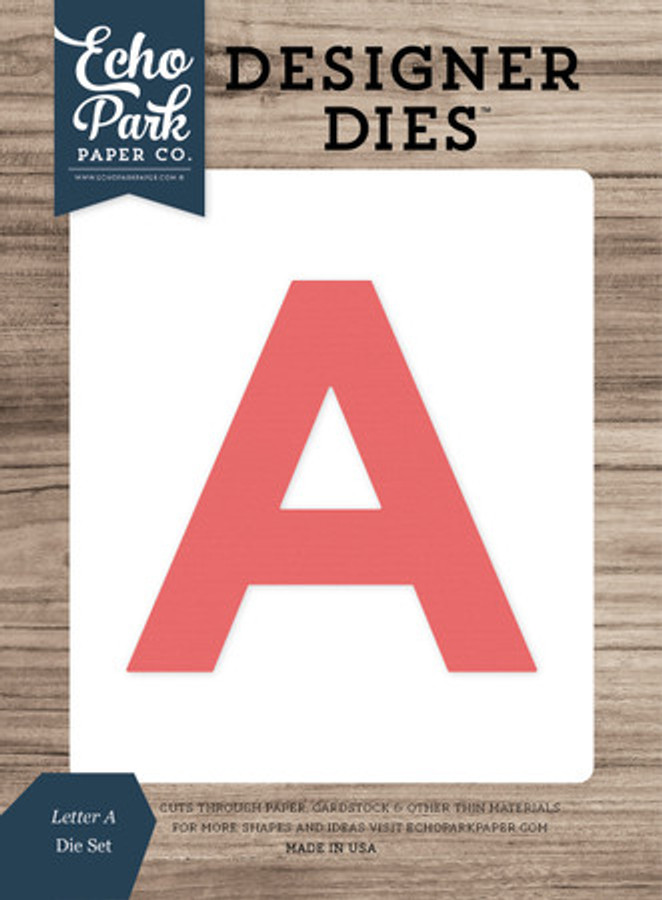 Letter A Medium Die Set