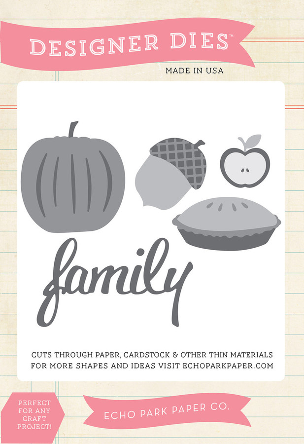 Family Fall Large Die Set
