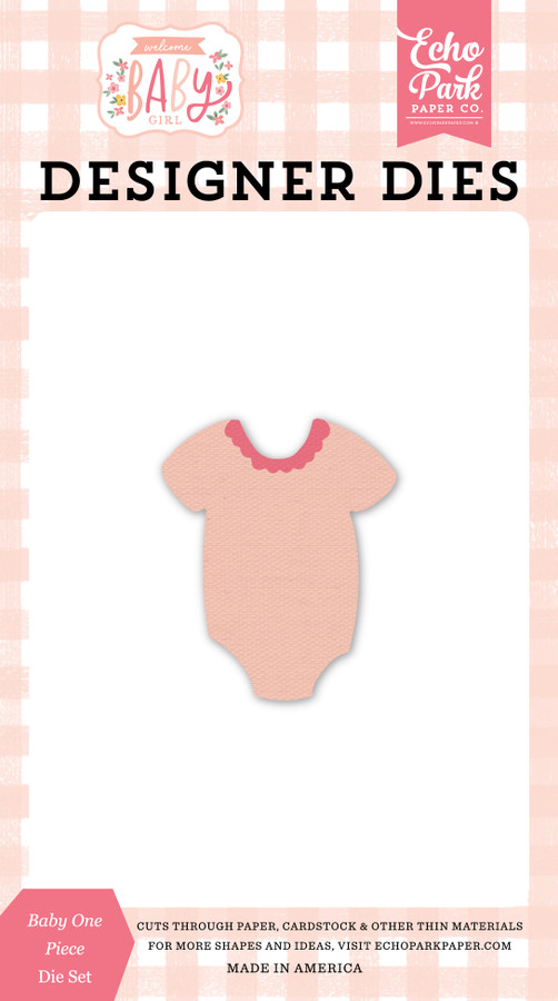 Welcome Baby Girl: Baby One Piece Diet SetSmall Die Set