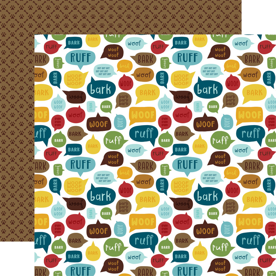 My Dog: Ruff Life 12x12 Patterned Paper