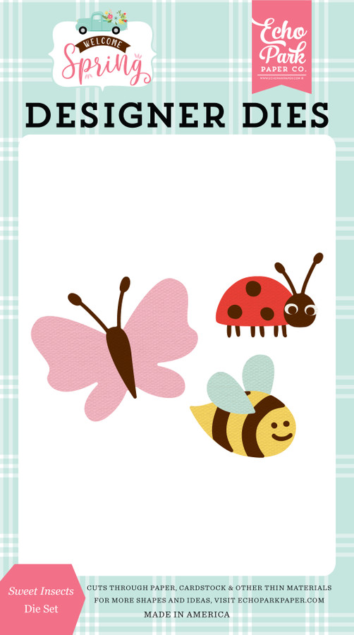 Welcome Spring: Sweet Insects Medium Die Set