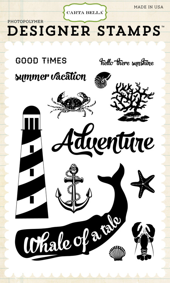 Whale Of A Tale 4x6 Stamp Set