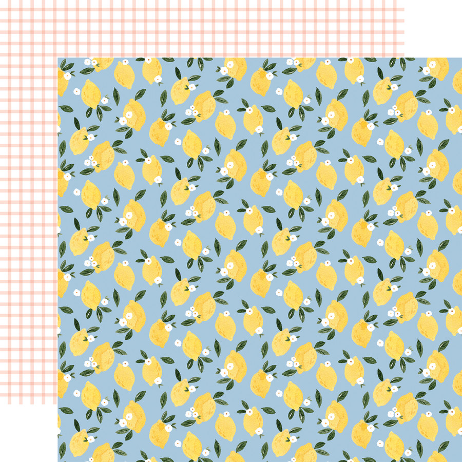 Summer: Lemonade Squeeze 12x12 Patterned Paper