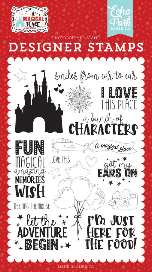 A Magical Place: Smiles From Ear To Ear Stamp Set