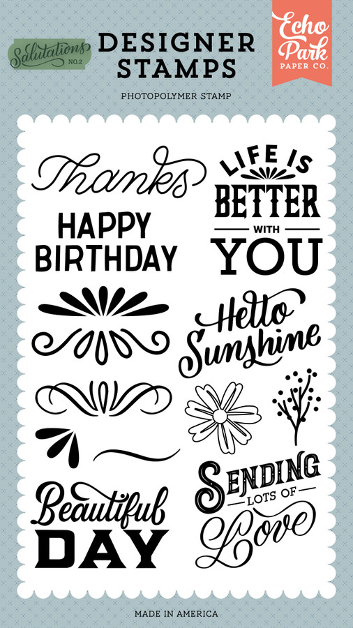 Salutations No. 2: Life Is Better Stamp Set