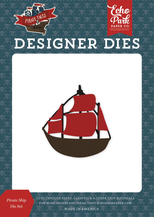 Pirate Tales: Pirate Ship Medium Die Set