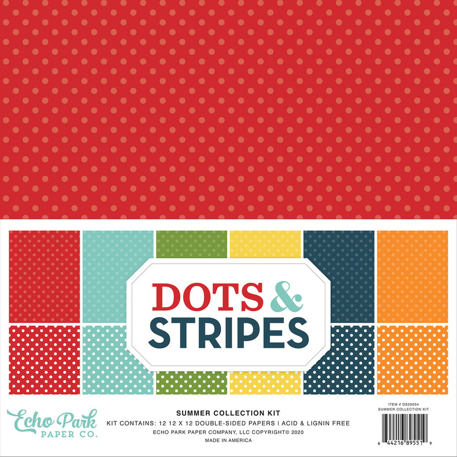 Summer Dots & Stripes Collection Kit