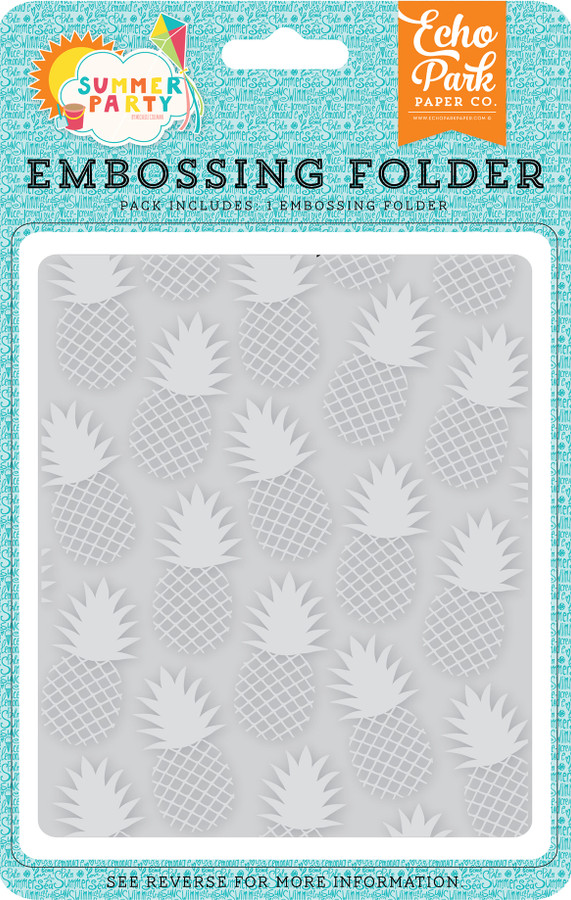 Summer Party: Pineapple Embossing Folder