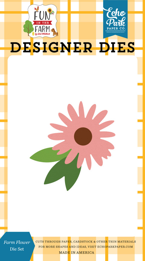 Fun On The Farm: Farm Flower Small Die Set