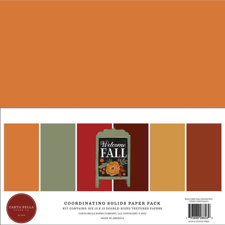 CBWF154015 - Welcome Fall Solids Kit
