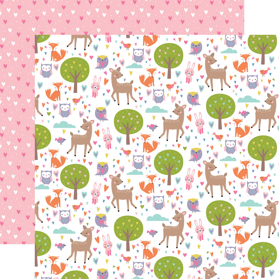 All About A Girl: Park Playdate 12x12 Patterned Paper