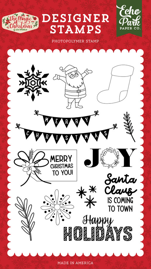 The Magic Of Christmas: To You Tag Stamp Set