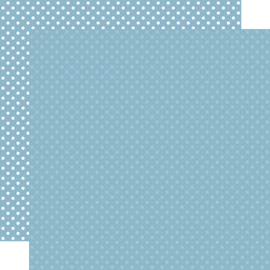 Dots & Stripes: Blue Dots 12x12 Patterned Paper