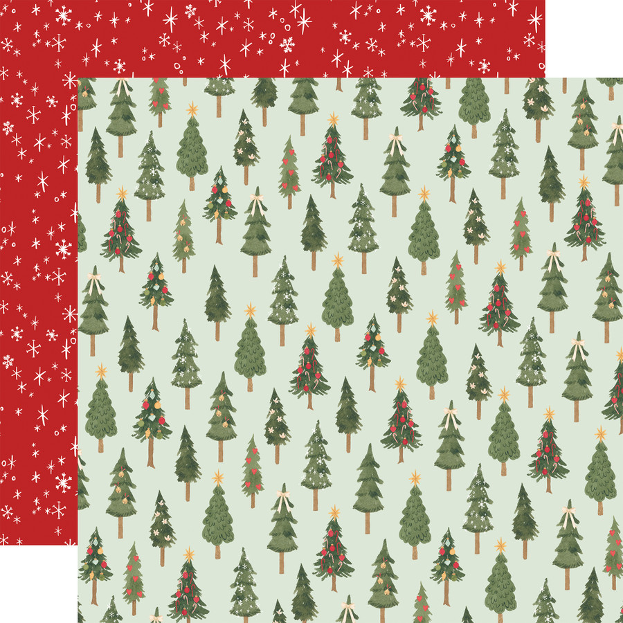 Letters To Santa: Christmas Tree Farm 12x12 Patterned Paper