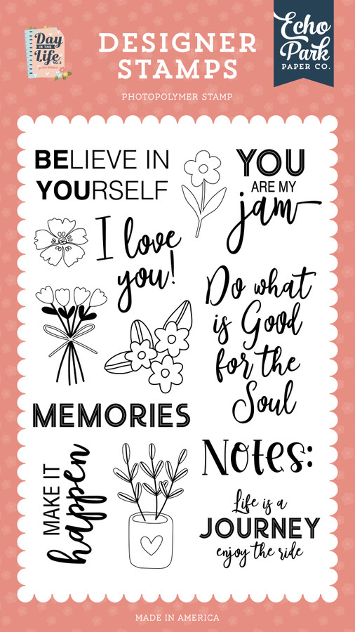 Day In The Life No. 2: You Are My Jam Stamp Set