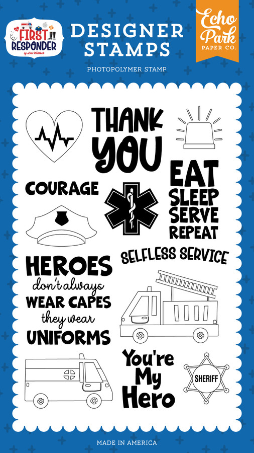 First Responder: Selfless Service Stamp Set