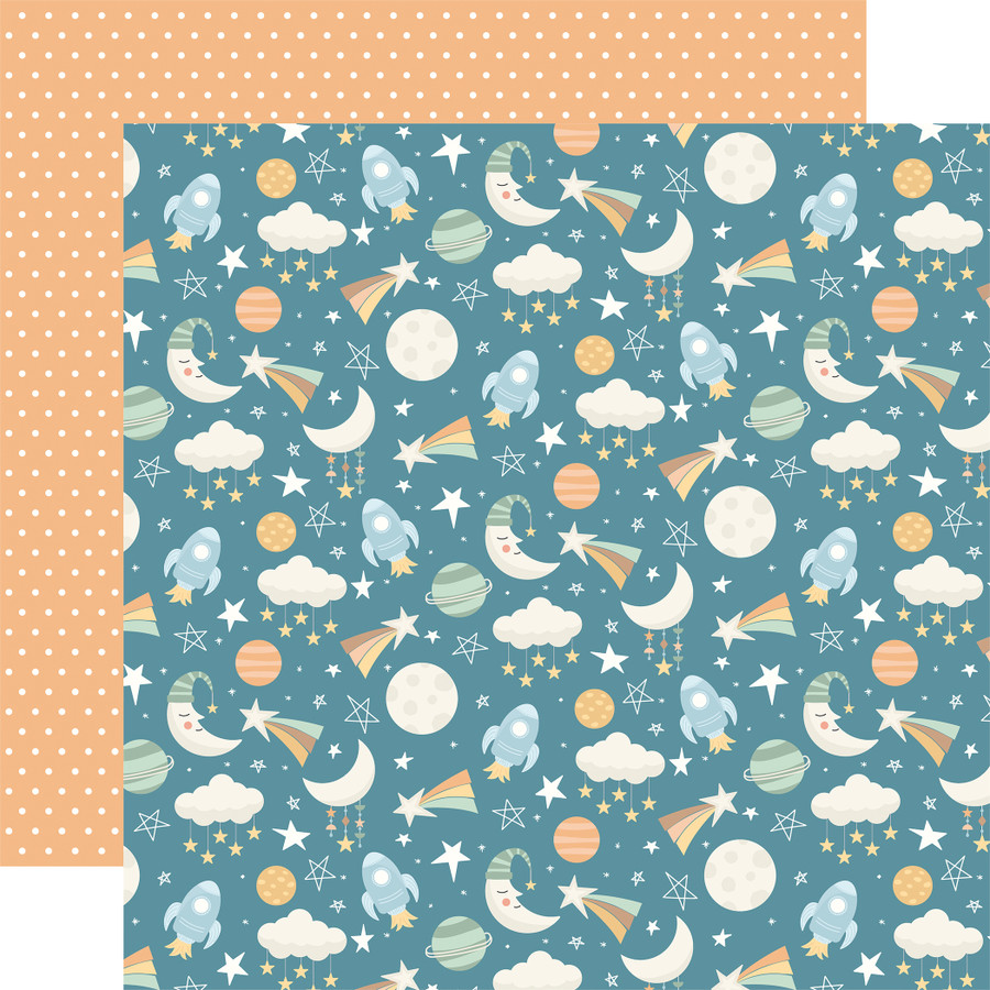 Our Baby Boy: Space Dreams 12x12 Patterned Paper