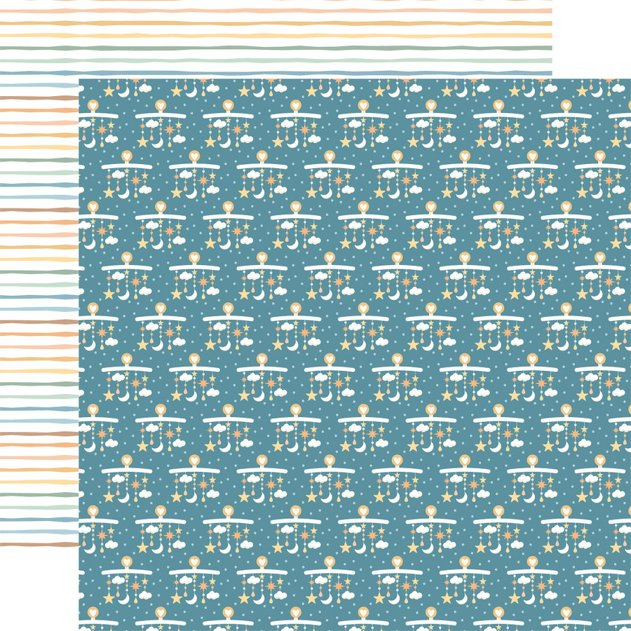 Our Baby Boy: Magical Mobiles 12x12 Patterned Paper