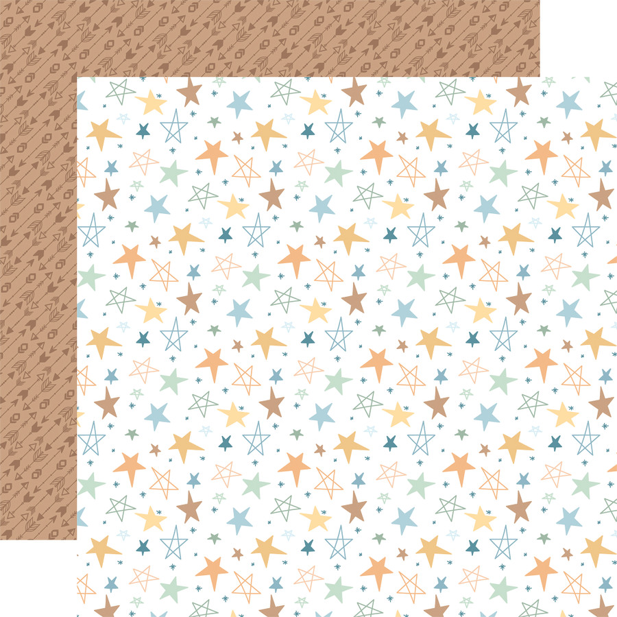 Our Baby Boy: Shining Stars 12x12 Patterned Paper