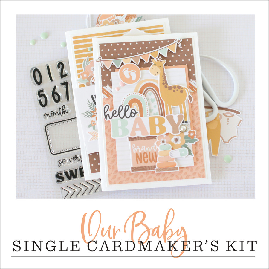 1018SCS - Our Baby February Cardmaker's Single Kit