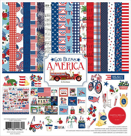 Carta Bella I Fourth of July Scrapbook Collection Kit – Scrapbook Supply  Companies